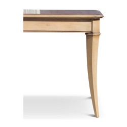 Une table rectangulaire "Lousianne" en merisier massif