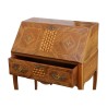胡桃木减速带办公桌，瑞士法语区 - Moinat - Desks : cylinder, leaf, 写字桌