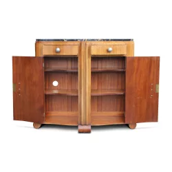 Art Deco furniture in rosewood and mahogany