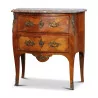 A Louis XV chest of drawers, marble top - Moinat - Chests of drawers, Commodes, Chifonnier, Chest of 7 drawers
