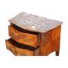 A Louis XV chest of drawers, marble top - Moinat - Chests of drawers, Commodes, Chifonnier, Chest of 7 drawers