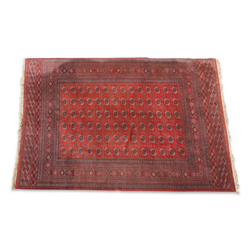 An Iranian rug in black and red wool - Moinat - Rugs
