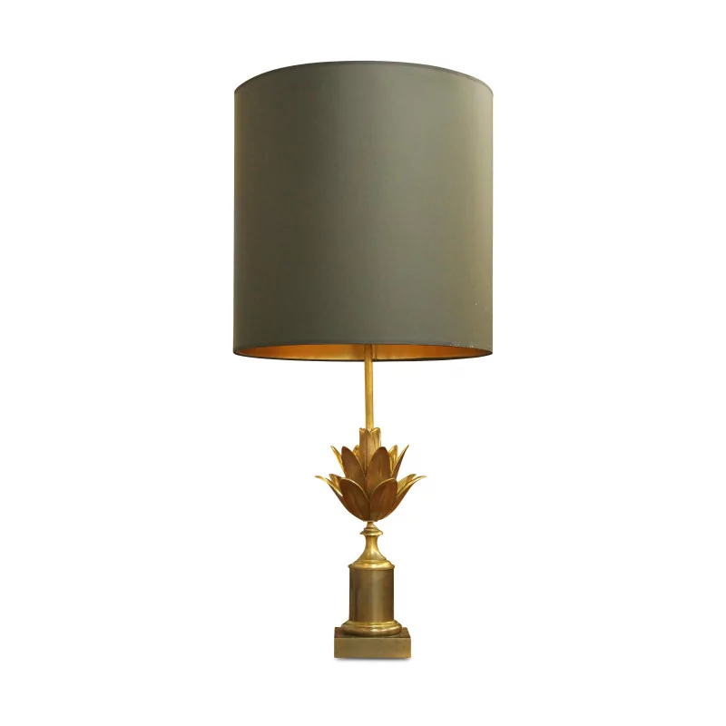 Un éclairage en bronze et laiton - Moinat - Lampes de table