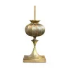 A bronze and brass light fixture - Moinat - Table lamps