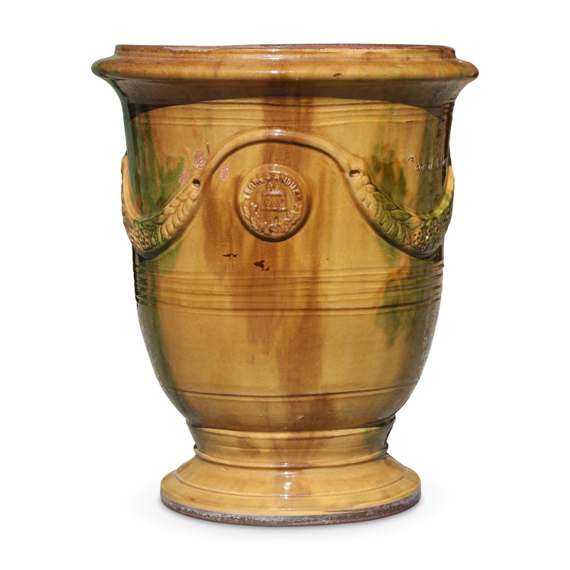 Un vase en terre d Anduze - Moinat - Boites, Urnes, Vases Un vase en terre d Anduze - Moinat - Boites, Urnes, Vases