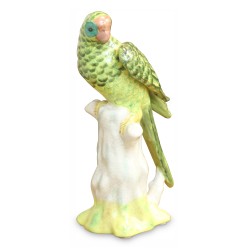 Eine Porzellanskulptur