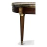 A small circular table, marble top - Moinat - End tables, Bouillotte tables, Bedside tables, Pedestal tables