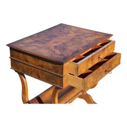 A piece of walnut sofa