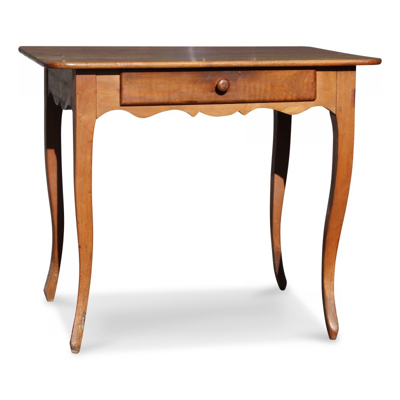 A small walnut table, carved legs - Moinat - Bridge tables, Changer tables