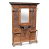 Eine Garderobe aus Buche und vergoldeter Bronze - Moinat - Mantelhälter, Garderoben, Regenschirmhälter
