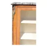 红木、橡木和大理石制成的玻璃架 - Moinat - 书架, 书柜, 橱窗