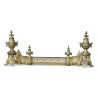 Gilt bronze fireplace equipment - Moinat - Firedogs, Andirons