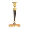 Une paire de bougeoirs en bronze électrifiées - Moinat - Lampes de table
