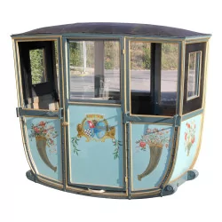 Double sedan chair, also called litter, late 18th century