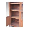 A glazed wooden marquetry shelf, glass doors - Moinat - Bookshelves, Bookcases, Curio cabinets, Vitrines