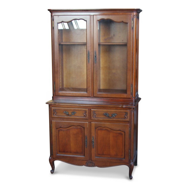 Un meuble de rangement vitré en noyer - Moinat - Etagères, Bibliothèques, Vitrines Un meuble de rangement vitré en noyer - Moinat - Etagères, Bibliothèques, Vitrines