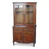 A glazed walnut storage unit - Moinat - Bookshelves, Bookcases, Curio cabinets, Vitrines