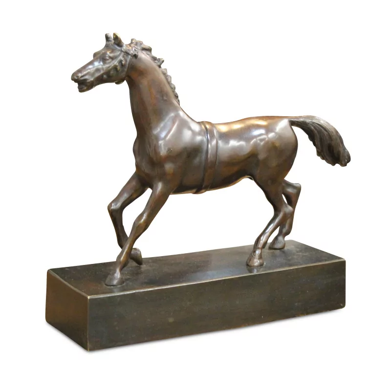 Eine Bronzeskulptur „Pferd“ - Moinat - Bronzen