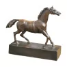 Une sculpture en bronze "Cheval" - Moinat - Bronzes