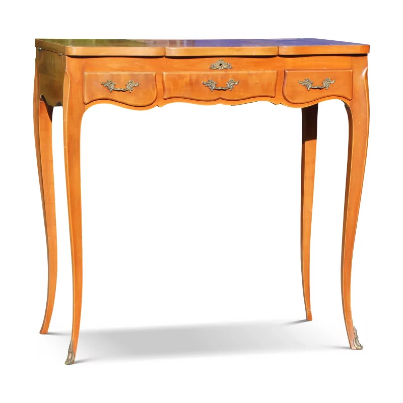 A dressing table in cherry wood and doe feet - Moinat - Vanity tables
