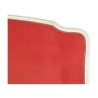A Louis XV basket bed, red velvet fabric - Moinat - Bed frames