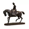 A bronze sculpture signed C. de Ruille 1884 - Moinat - Bronzes