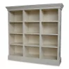 A fir shelf with nine shelves, painted wood - Moinat - Bookshelves, Bookcases, Curio cabinets, Vitrines