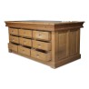 Un meuble de rangement en sapin dix-huit tiroirs - Moinat - Tables de salle à manger