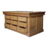 An eighteen-drawer fir storage unit - Moinat - Dining tables