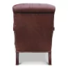 A seat in English full-grain Havana leather - Moinat - Armchairs