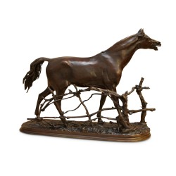 Eine Bronzeskulptur, signiert PJ Mêne 1846