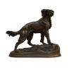 Une sculpture en bronze signé J. Moigniez - Moinat - Bronzes