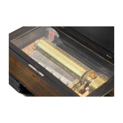 Old box with musical mechanism