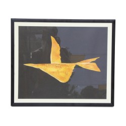 A work \"The Bird\" signed Georges Braque (Imitation)