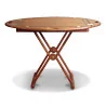 A “Bateau” coffee table in walnut-tinted rubberwood - Moinat - Coffee tables