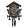 Eine reich geschnitzte Holzwanduhr - Moinat - Pendules murales