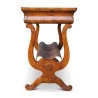 A side table in burl walnut, embossed wood - Moinat - Bridge tables, Changer tables