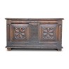A Thierrens chest in walnut. Swiss - Moinat - Buffet, Bars, Sideboards, Dressers, Chests, Enfilades