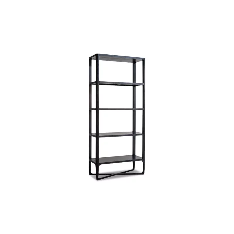 A “Monfort” storage unit, black color - Moinat - Bookshelves, Bookcases, Curio cabinets, Vitrines