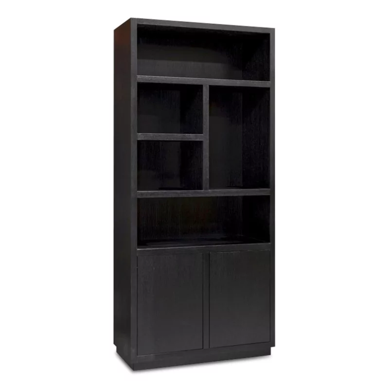橡木架子，黑色 - Moinat - 书架, 书柜, 橱窗