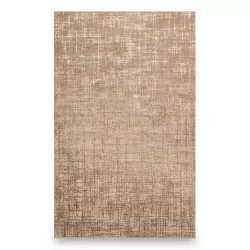 A “Byblos almond” rug 30% cotton and 70% polyester