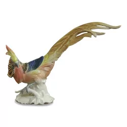 Eine „Papagei“-Arbeit aus sächsischem Porzellan