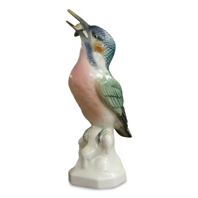A “Kingfisher” work in Saxony porcelain - Moinat - Decorating accessories