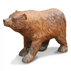 Eine „Bär“-Skulptur, inspiriert von Brienz-Skulpturen