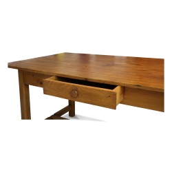 Furniture made of fir and marquetry stars on a tray