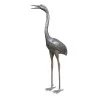 A bronze “Crane” antique color - Moinat - Bronzes