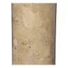 Une sellette en marbre beige - Moinat - Colonnes, Torchères, Nubiens