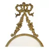 Ein „Band“-Medaillon aus vergoldeter Bronze - Moinat - Miniaturen – Medallions
