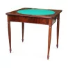 Une table à jeux Louis Philippe en acajou - Moinat - Tables à jeux, Tables d’échangeur