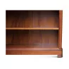 A solid cherry wood shelf mounted on a panel. French work. Around 1980 - Moinat - Bookshelves, Bookcases, Curio cabinets, Vitrines